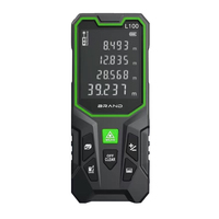 Heipoe 50/70/100/120m green beam laser distance meter with LCD Distance,Area,Volume Measure Tool Laser Range Finder