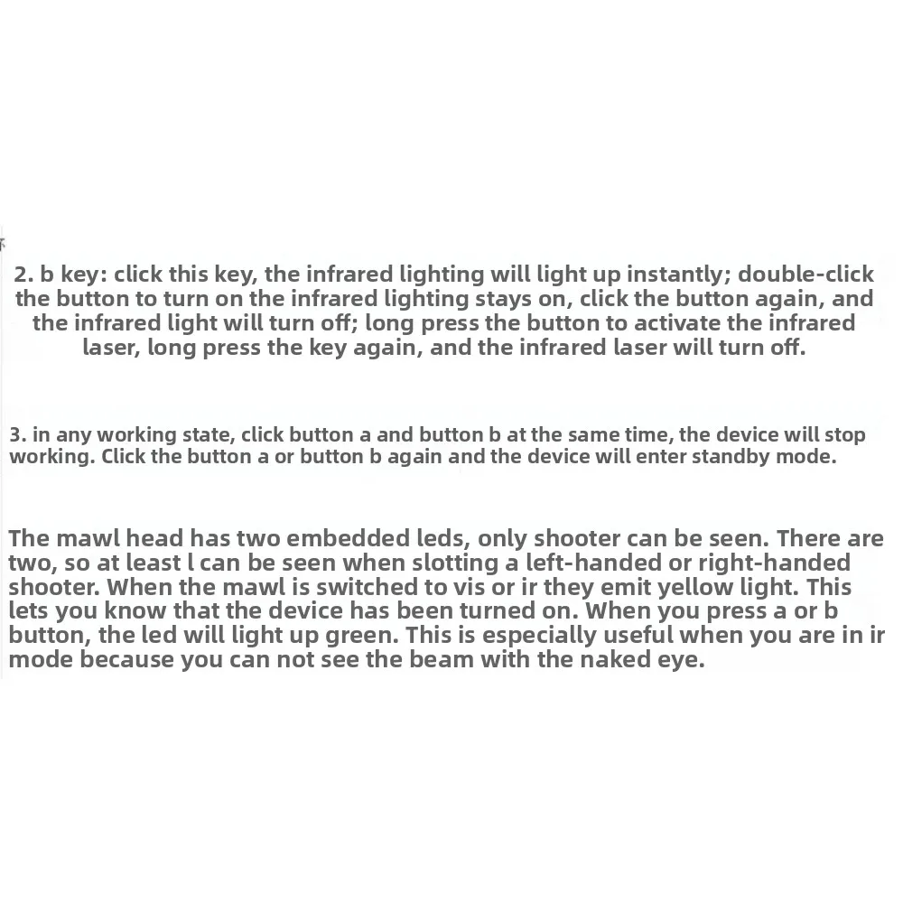 MAWL C1 + フルメタル Aichao レッドレーザーインジケーター IR レーザーバッテリーケース