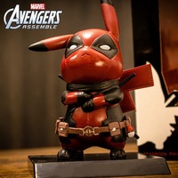 Pokemon Pikachu as X-men Deadpool Cute Figure Model Dolls Toys