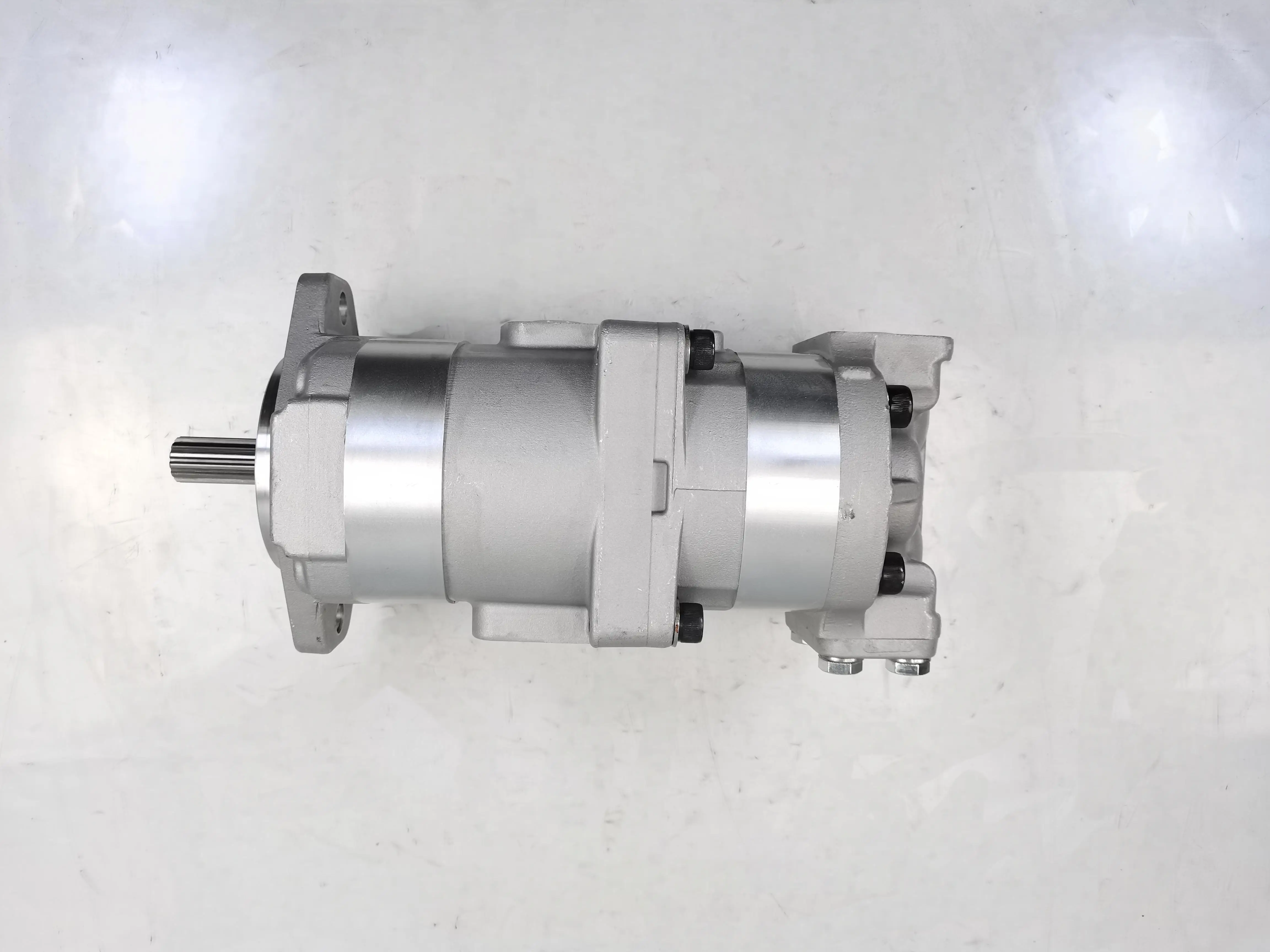 High Quality Gear Pump SAR2-28 + 28 Customizable Cast Iron Secondary Pump 3/8 Heavy Machinery Hydraulic Oil 11KW Fast Delivery