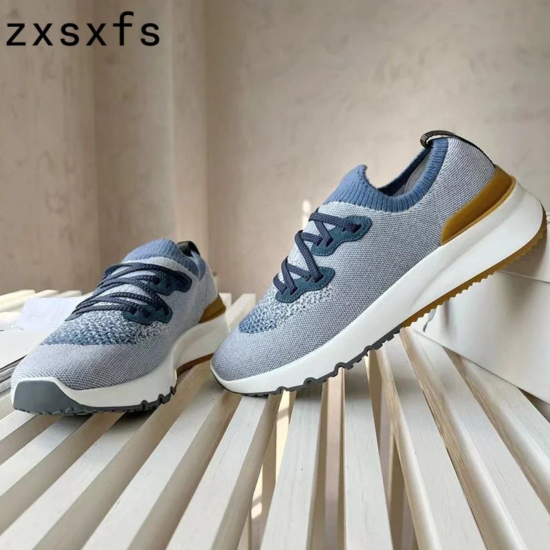 

Quality Platform Sneakers Women Men Thick Sole Lace Up Running Shoes For Male Unisex Mixed Color Casual Flat Shoes Woman 2023