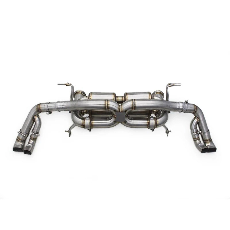 

Yooking Stainless Steel Valved Control Sound Cat Back Exhaust System For Audi R8 V10 2017-2019