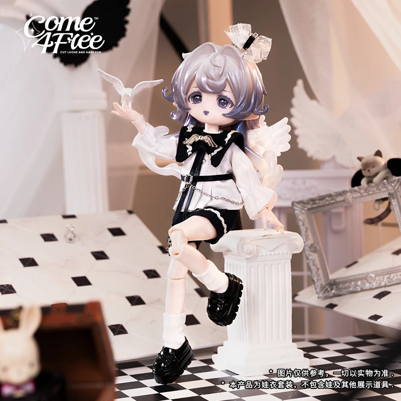 

Набор нежной одежды для кукол Come4free в стиле сказочного хора для шарнирных кукол Ob11 BJD масштаба 1/12, наряд для переодевания, повседневный подарок