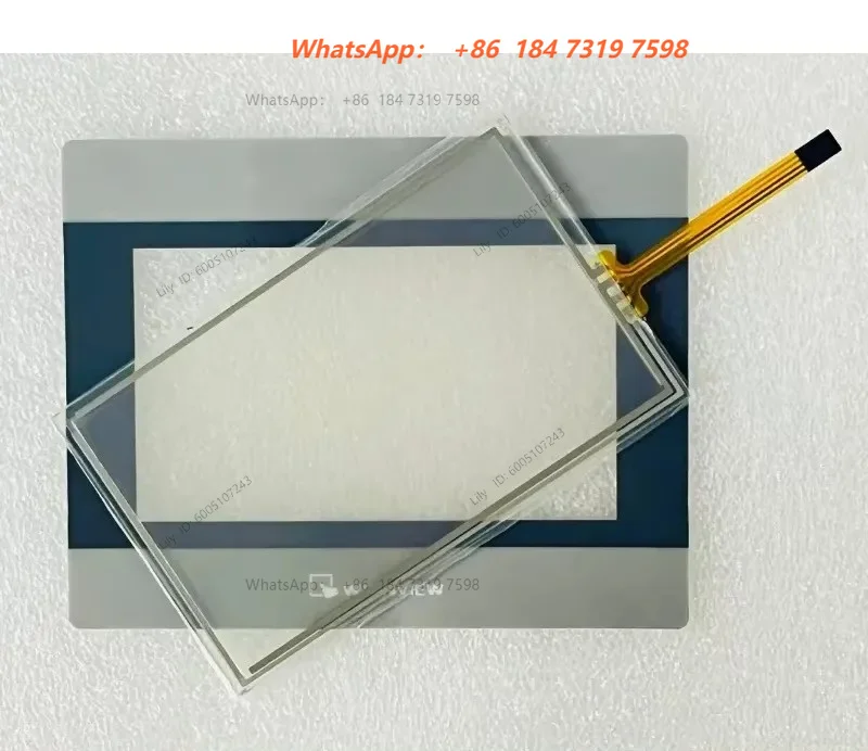 1PCS Touch Screen Panel Glass Digitizer for MT8051iE MT8051iE1WV MT8050iE MT8050iE1WV with Overlay Film Plastic Cover Case