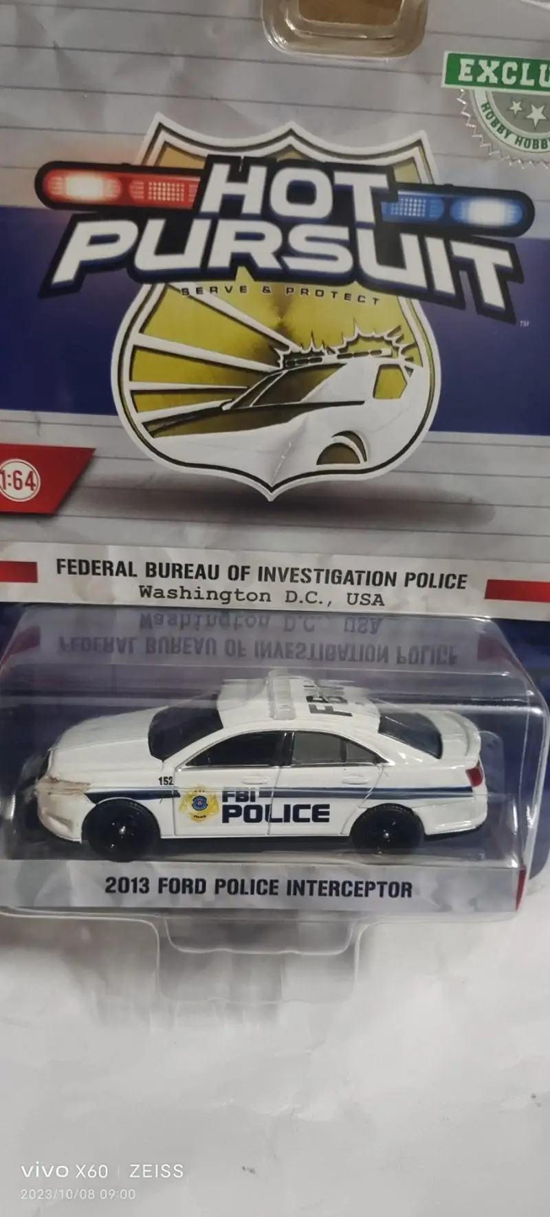 

GreenLight 1/64 2013, Ford Police Interceptor, коллекционное издание, металлическая литая под давлением модель гоночного автомобиля, детские игрушки, подарок