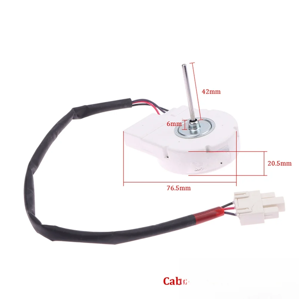 Replacement 50240401000K Fan Motor For Midea Cooling Appliance DC 12V 4.5W High RPM Refrigerator Repair Parts
