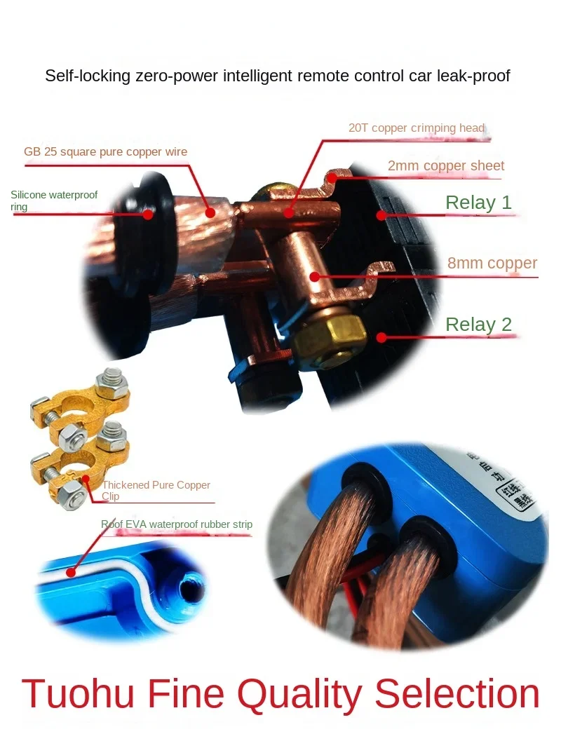 automotive double battery isolator