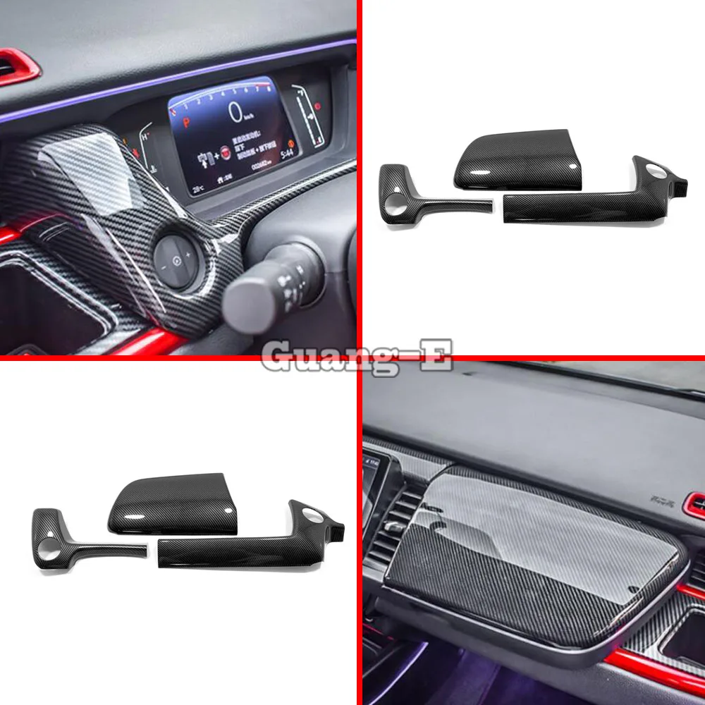 

For Honda Fit Jazz 2020 2021 2022 2023 2024 Car Central Control Dashboard Panel Cover Decoration Trim Auto Interior Accessories
