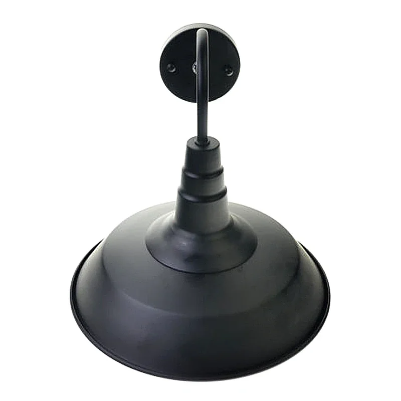 

Винтажный настенный абажур, дизайн в индустриальном стиле, матовая отделка, идеально подходит для украшения переднего крыльца и гаража