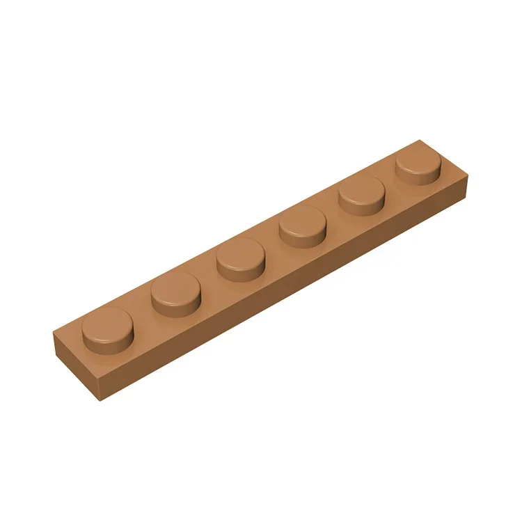 Gobricks GDS-505 Platte 1 x 6, kompatibel mit Lego 3666 Teilen, DIY-Baustein für Kinder, Partikelplatte zum Selbermachen