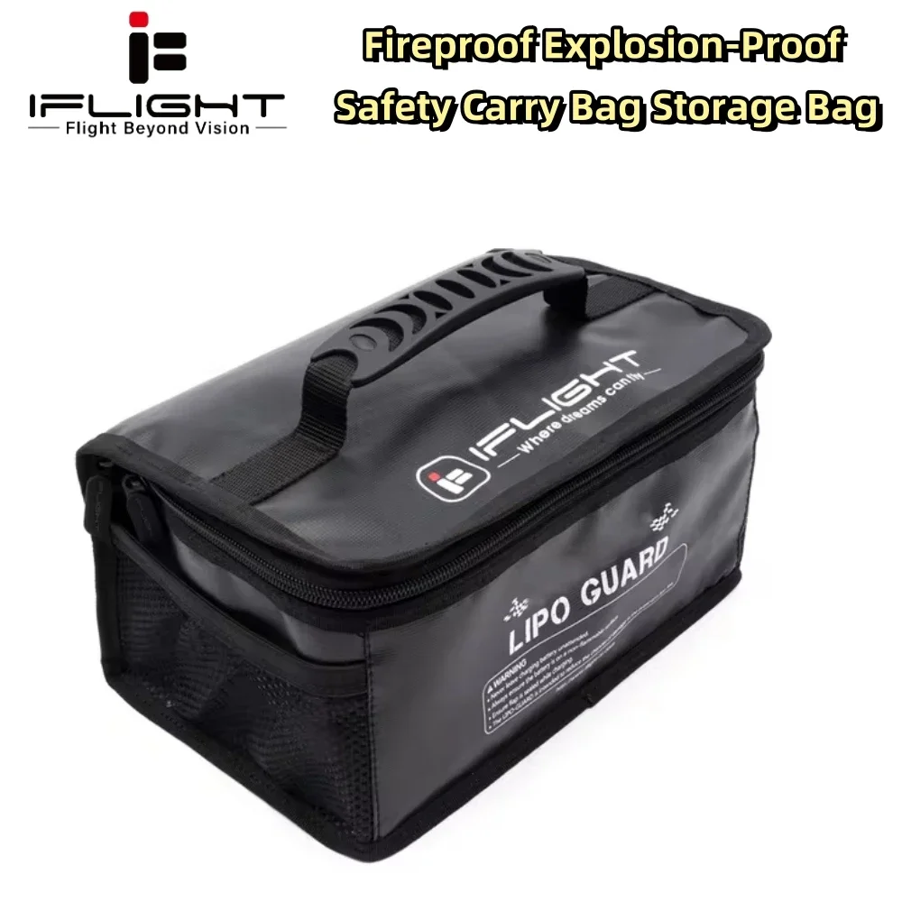 

IFlight LIPO Guard Fireproof Explosion-Proof Safety Carry Bag Storage Bag 240X65X180mm 240X70X170mm 255X115X170mm