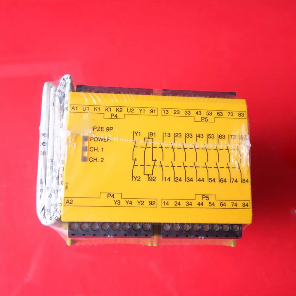 Brand New For Pilz PZE 9P 777140 24VACDC 8n/o 1n/c Distributed IO Control Module Relay