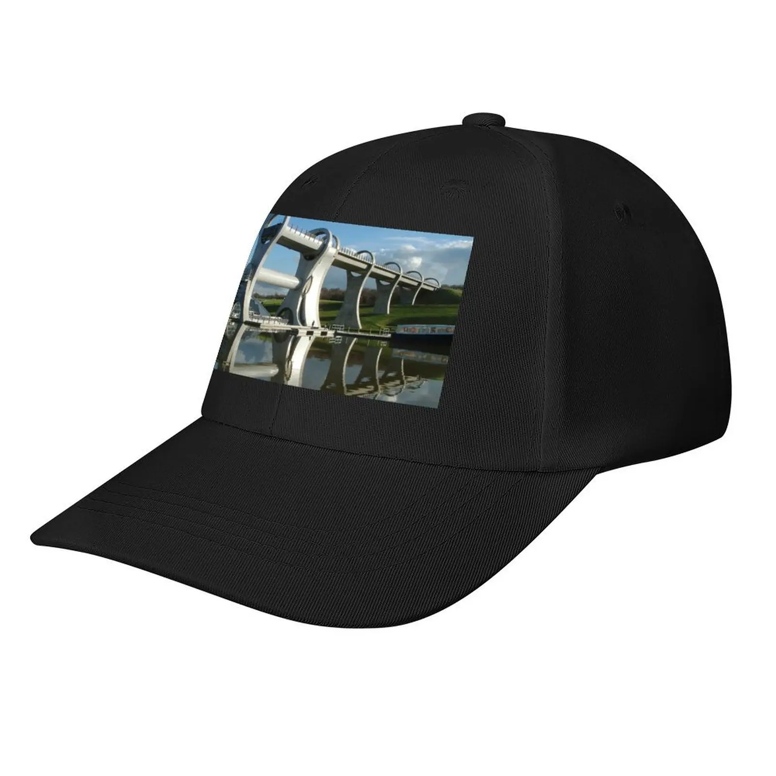 

The Falkirk Wheel Baseball Cap Luxury Man Hat Beach Outing sailor cap for men sun caps Women's Beach Outlet Men's