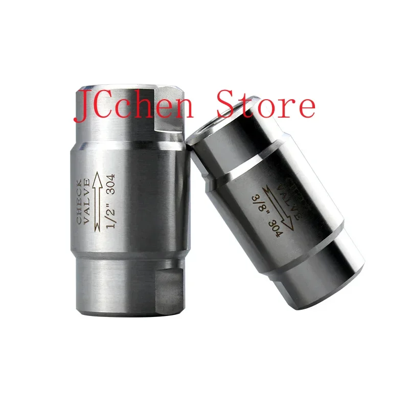 

1/8 дюйма 1/4 дюйма 3/8 дюйма 1/2 дюйма 3/4 дюйма 1 дюйма 1-1/2 дюйма BSP с внутренней резьбой из нержавеющей стали 316, обратный клапан, односторонний, без ретона, паровая вода, масло