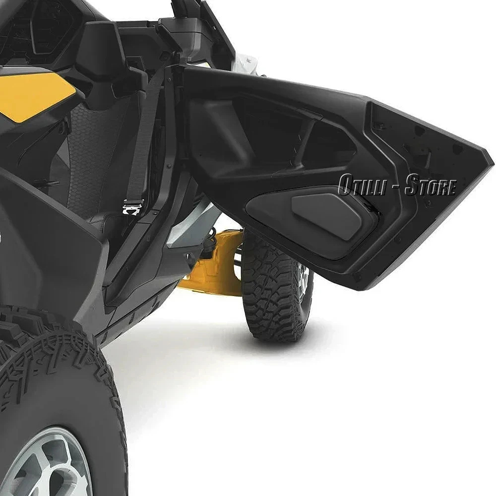 UTV Maverick R Side Storage Door Bag 5 Liter Capacity Lower Door Bags Organizer Fits For Can Am Maverick R X RS 2024 2025