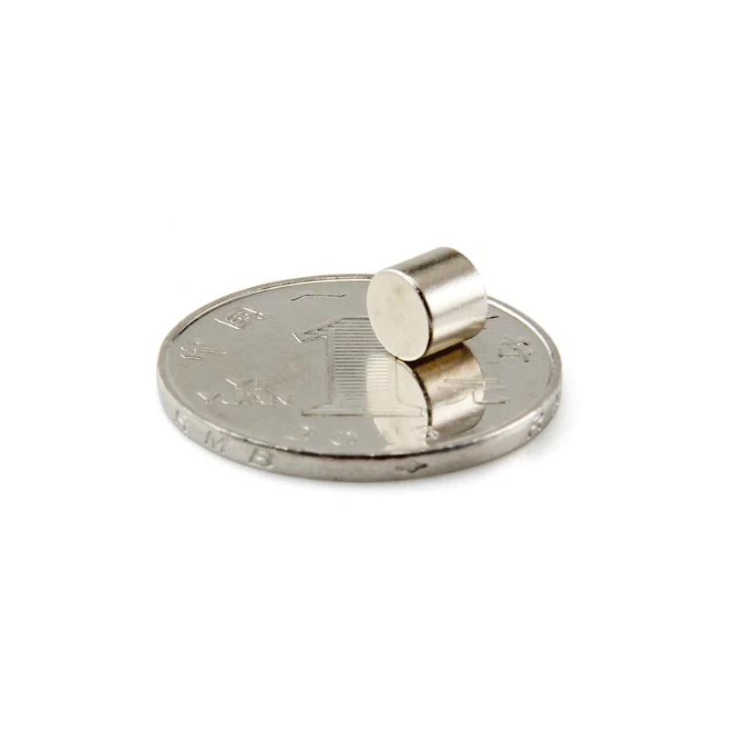 Imán redondo pequeño de 6x5mm, 6mm x 5mm para refrigeradores domésticos, oficinas DIY, Mini imanes fuertes de 6x5mm, 6x5mm