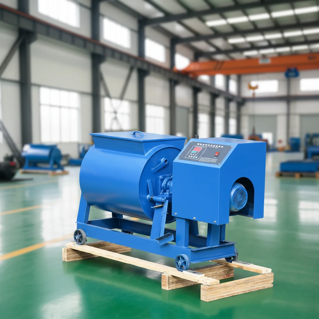 

Single Shaft Force Horizontal Concrete Mixing Machine