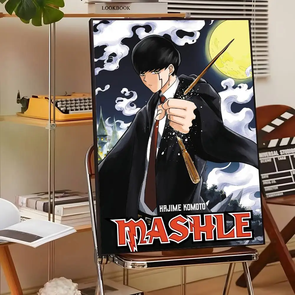 Classic Anime Mashle Magic and Muscles Fashion Poster Art Canvas Prints Painting Wall Art Pictures for Living Room Decoration view 5