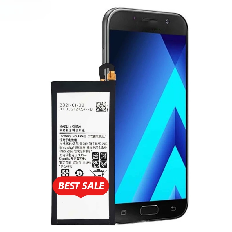 EB-BA520ABE for Samsung A520/A5 2017 mobile phone battery high quality high capacity replacement Bateria Grade A cell with tools