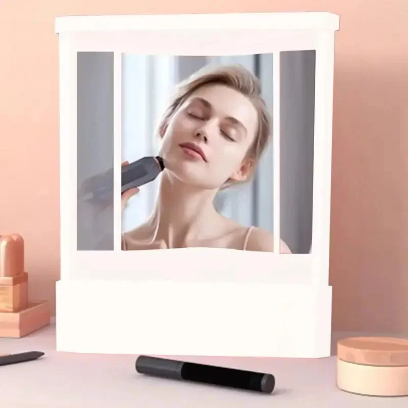 Professional True Mirror Non Reversing Mirror Clear Cosmetic Mirror Dresser Inverted Mirror