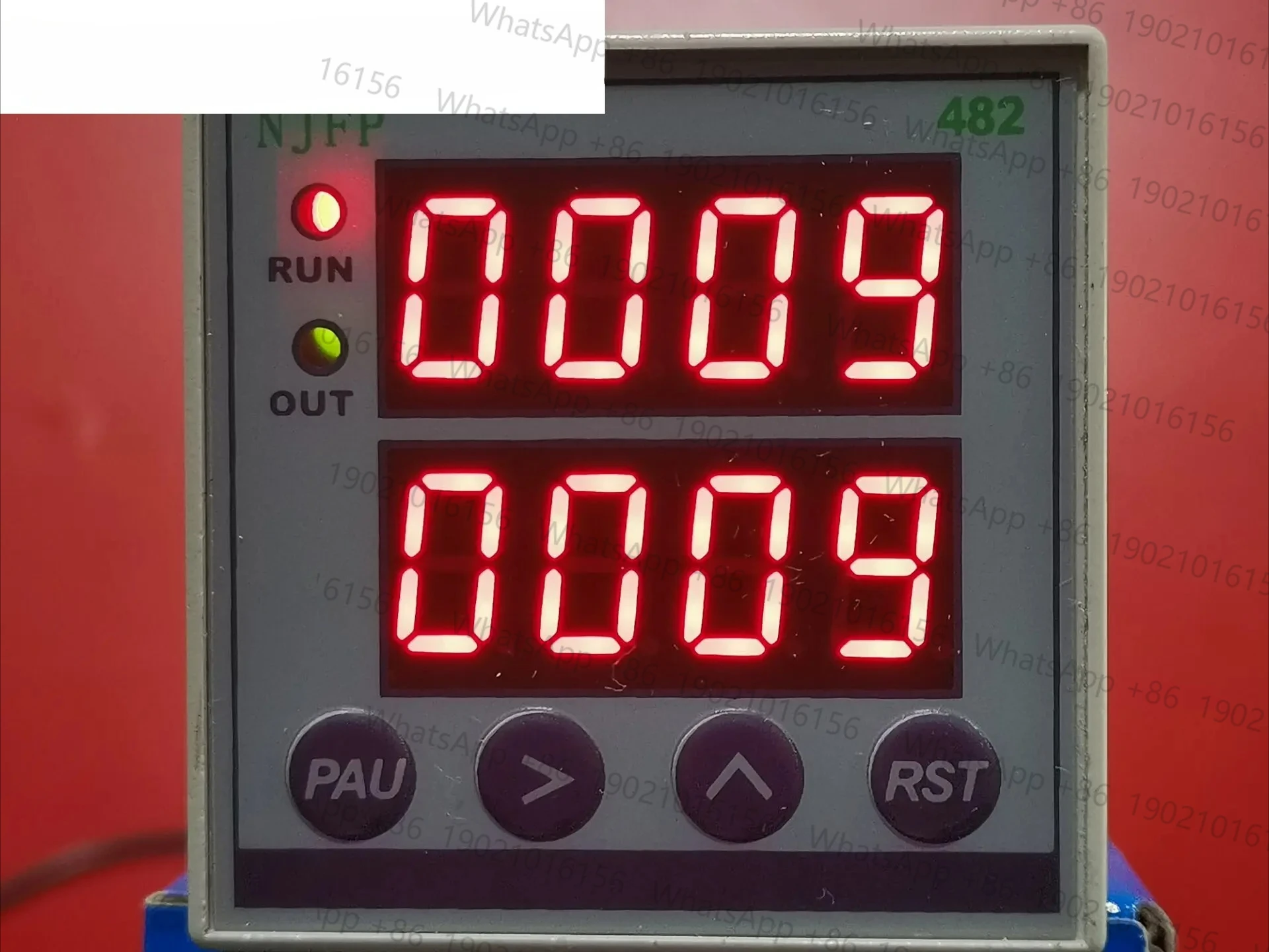 

Intelligent dual digital display measuring instrument, counter, time relay, tachometer, timer NJFP482