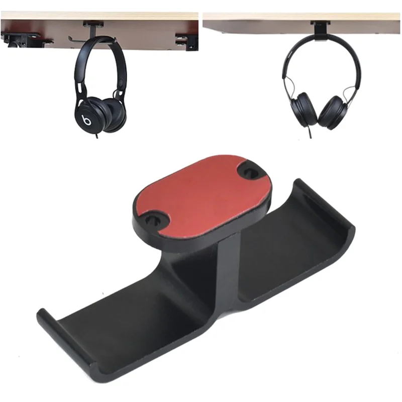 Rotatable Headworn Piano Earphone Stand Office Desk Storage Earphone Hanger All Aluminum Alloy Multi Functional Hook