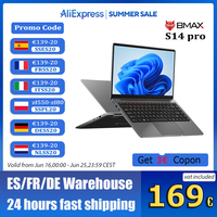 BMAX S14 Pro Laptop Computer Intel N5000 8GB RAM 256GB SSD CPU 1920*1080 14 Inch Windows 11 Dual Notebook Wifi USB laptop PC