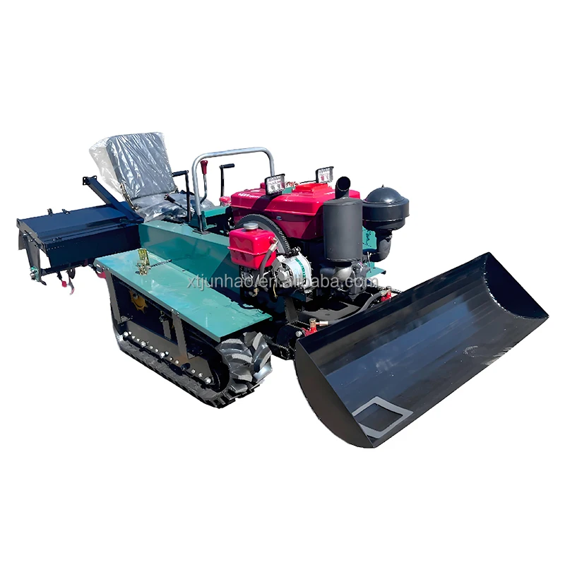Professional 25  Micro Tiller Heavy Duty Reverse Gear Soil Cultivator Adjustable Handle 1-Year Warranty for Ditch Use