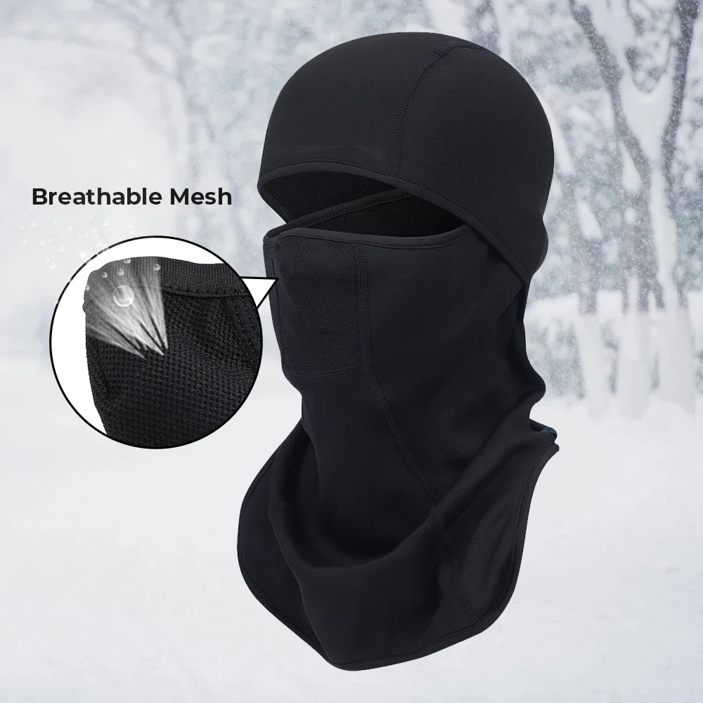 Description Picture 5 of itemWinter Cold Weather Balaclava Cap Thermal Windproof Mask Full Face Cover Sports Cycling Ski Hiking Snowboard Neck Warmer Scarf
