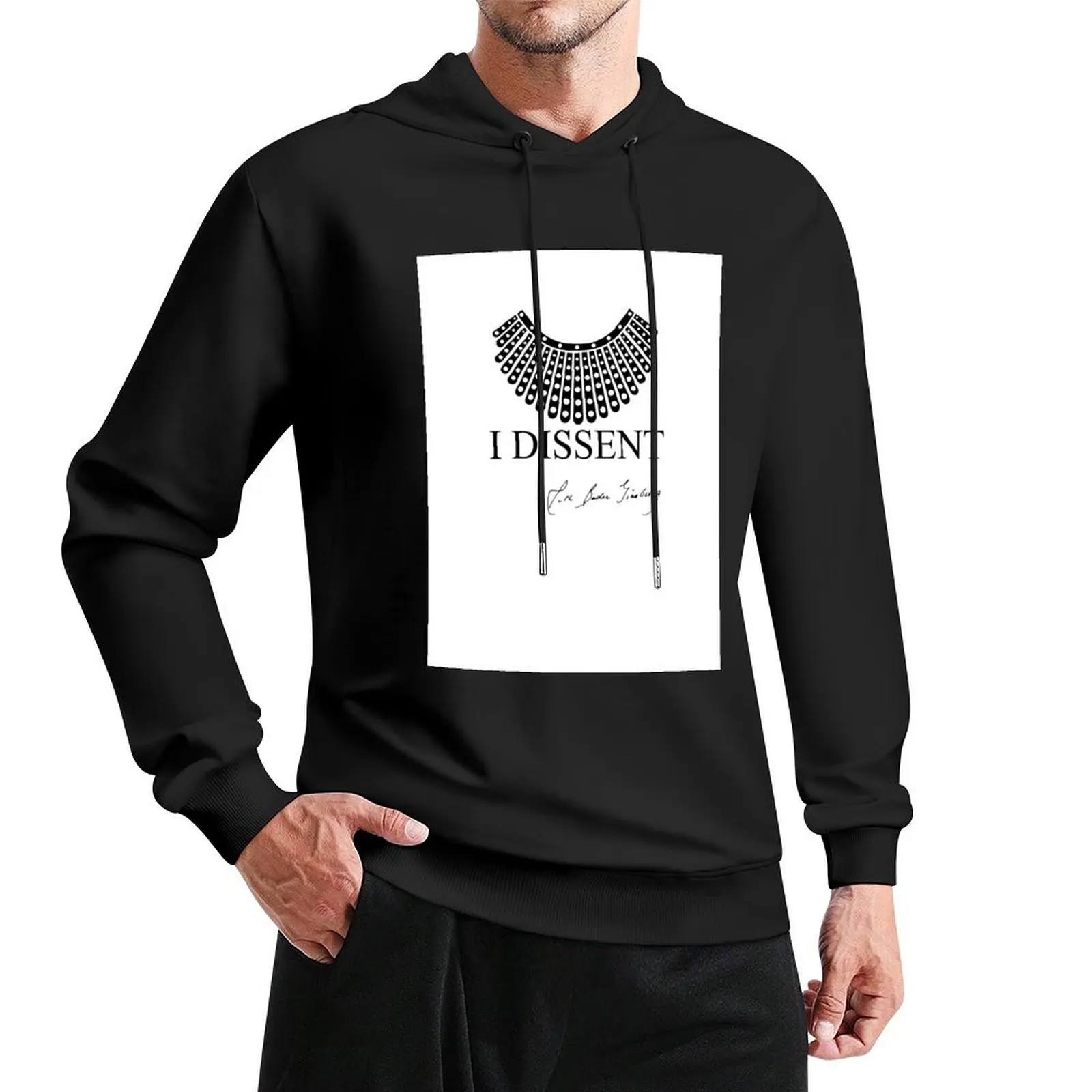 

Collar Dissent Sign [b] Pullover Hoodie men wear men's coat anime clothing graphic t shirts men new in hoodies & sweat-shirt