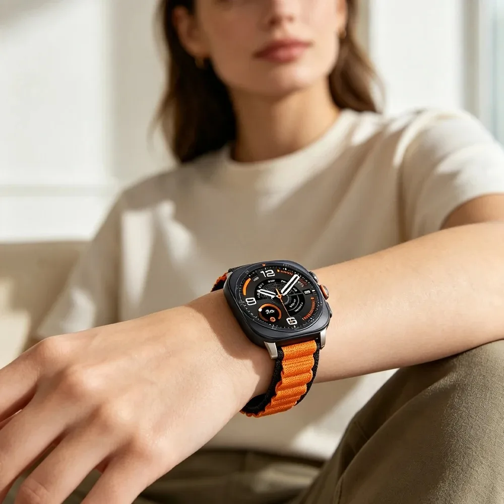 Alpine Loop Nylon Strap for Samsung Galaxy Watch 9/8 40/44mm Sports Bracelet for Galaxy Watch 8 Classic 46mm/Ultra 2 1 47mm Band