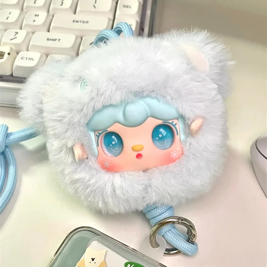 Yooki V7 cordón para teléfono móvil caja ciega juego de moda colgante muñeca de vinilo juguete de peluche caja misteriosa juguete de moda lindo regalo sorpresa