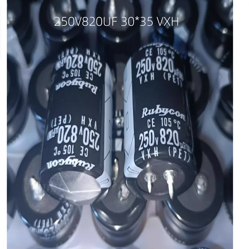 1 Uds 250V 560UF 390UF 820UF condensador electrolítico
