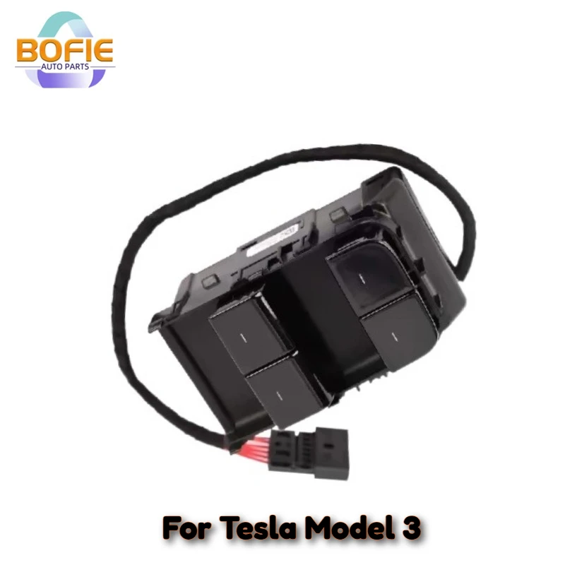 

OEM 1081037-01-F 1081037-01-C передний левый переключатель стеклоподъемника, кнопка управления замком, подъемник стекла для Tesla Model 3 2016-2020