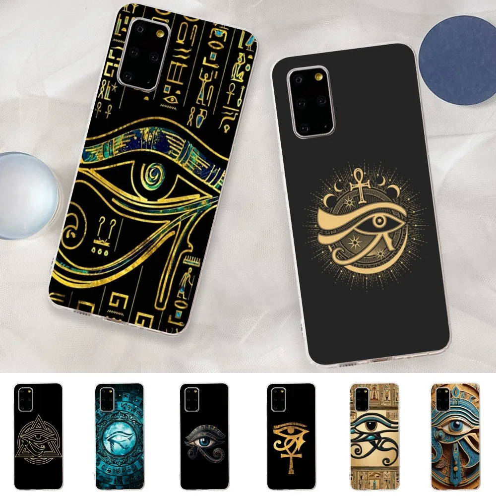 Egyptian Eye Of Horus Art Phone Case For Samsung S21 A10 For Redmi Note 7 9 For Huawei P30Pro Honor 8X 10i Cover