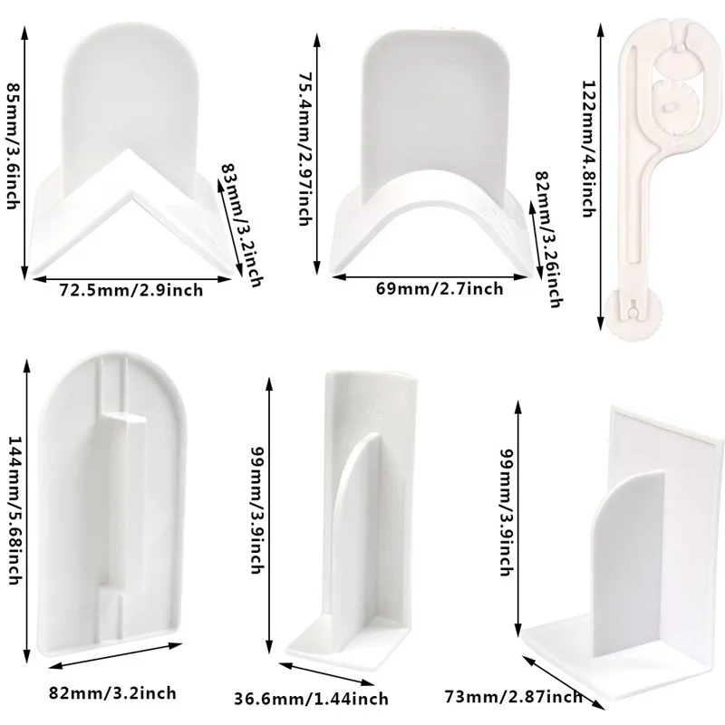 Fondant Cake Smoother Gumpaste Decorating Modeling Tools Set Designs Sugar Craft Gum Paste Flower Modelling Mold