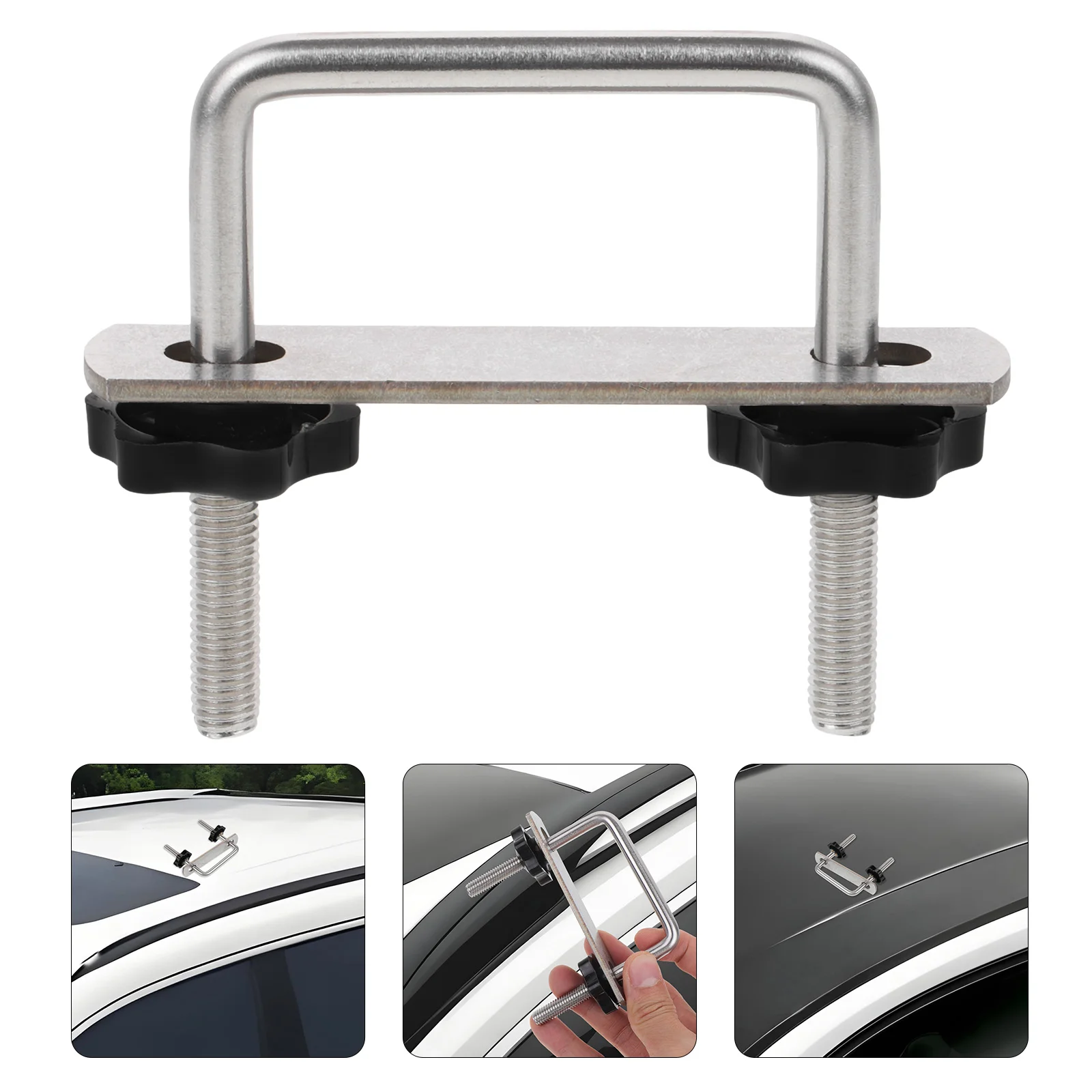 

Car Luggage Rack Clip Topper Clips Roof Mounting Cars Clamps Crossbar Crossbars Trailer