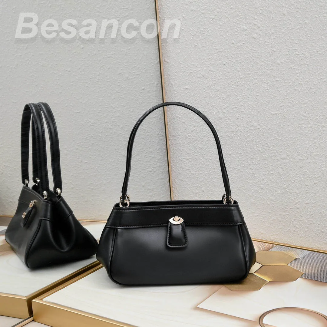 Besancon 2023 New models Women\'s handbags Shoulder bag Leather Underarm  Toddler  Designer Calfskin High quality SIZE:22X12X12CM