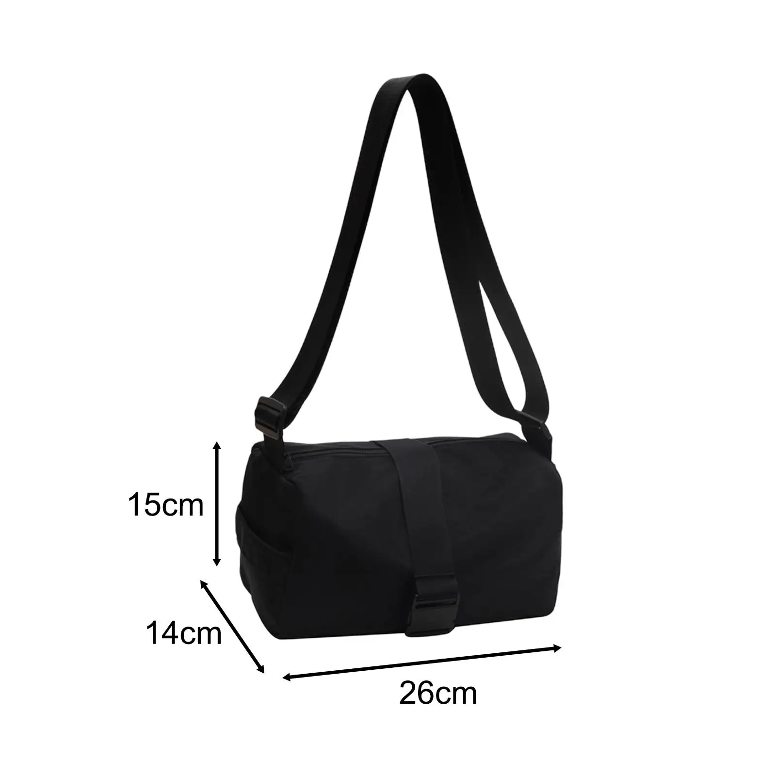 Women Crossbody Bag Gym Bag with Adjustable Shoulder Strap Sports Shoulder Bag for Commuting Beach Camping Fitness Essentials