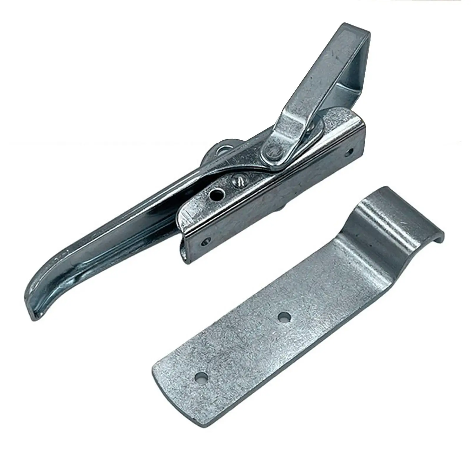 

Galvanized Steel Trailer Lift Door Latch Durable Spare Parts Over Centre Body Clamp Pull Latch Fit for Vans RV Trailers Parts