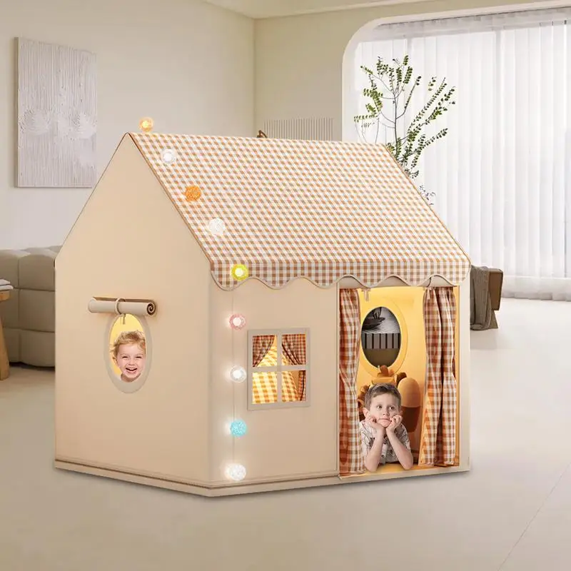 Grande tente de jeu intérieure pour enfants, château de princesse pliable, maison de jeu pour enfants, Base secrète, tente de jeu, jeu de lit