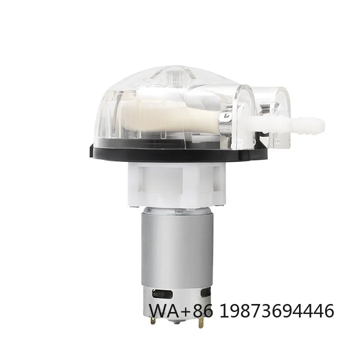 12/24V DC Hydroponics Peristaltic Pump, Food-Grade Small High Flow Liquid Dosing Equipment
