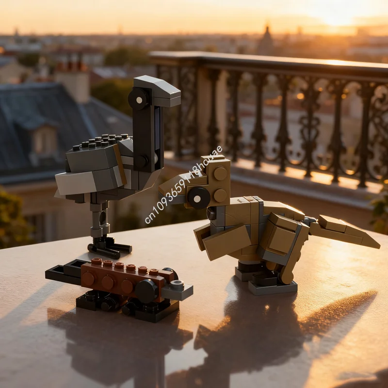 

88 шт. MOC, модель австралийской дикой природы, строительные блоки, креативная идея, игрушки, образовательный кирпич, рождественские подарки, детский день рождения