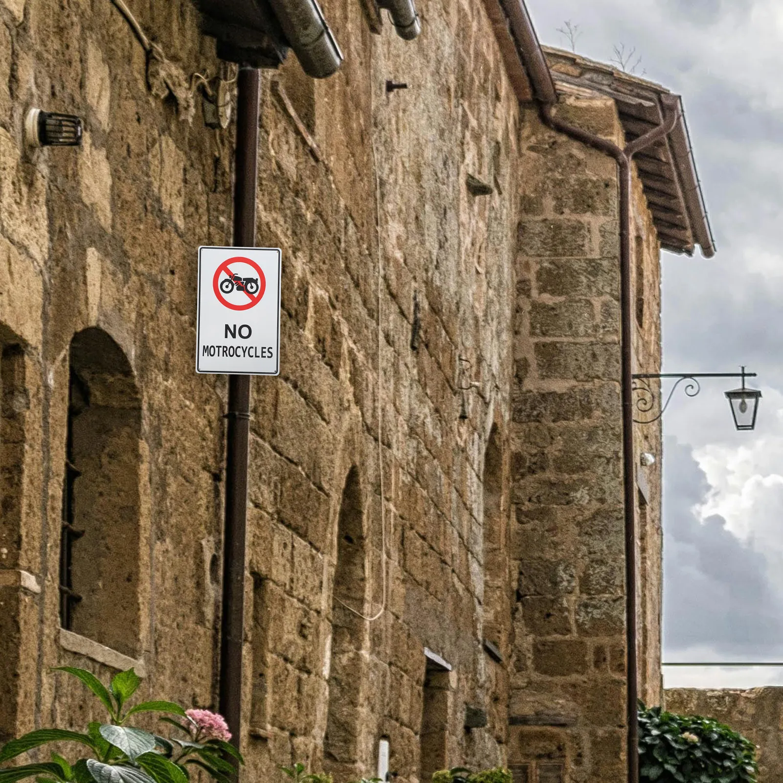 

Дорожный знак безопасности: Высокопрочный предупреждающий знак «Мотоциклы запрещены» для дорожного движения и обеспечения безопасности