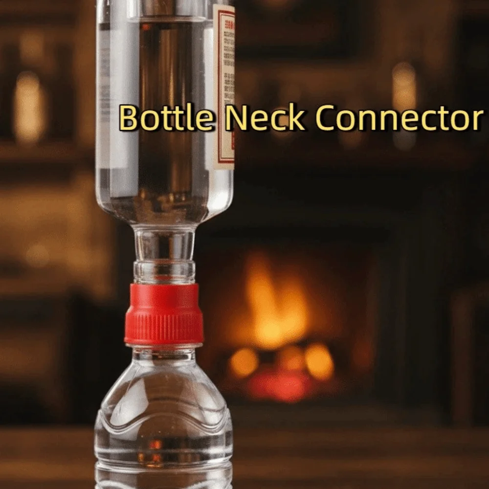 

Labor-saving Plastic Bottle Neck Connector Mini Portable Bottle Opening Tool Efficient Reusable Drink Pouring Tools Bar Use