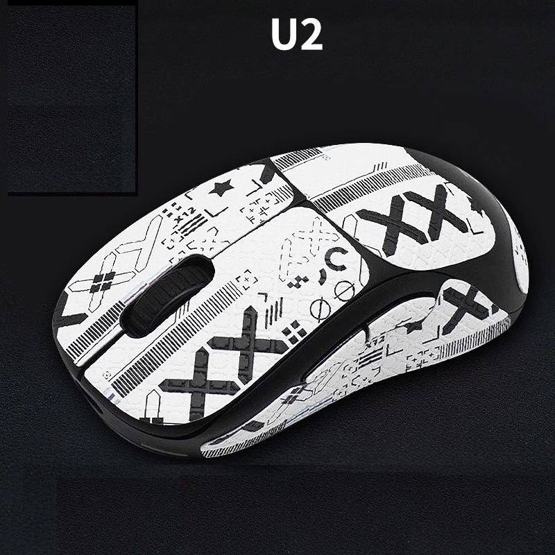 1 conjunto mouse anti deslizamento aderência adesivo para zowie u2 FK2-DW EC2-DW S2-DW ratos antiderrapante fita anti suor ultrafino cobertura completa