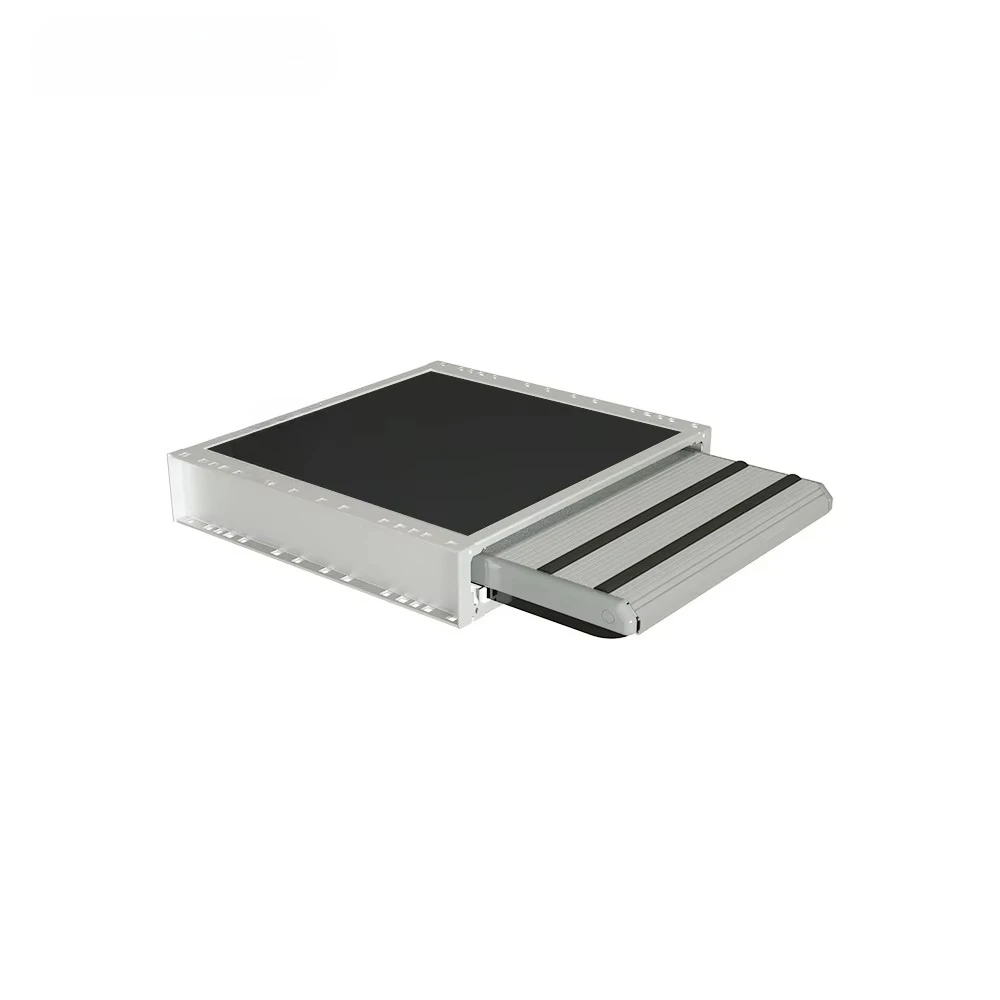 MOBORV Electric Motorhome Caravan Vehicle Outdoor Waterproof Automatic Durable Strong Aluminum Alloy Single Slide RV Step