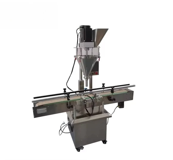 Automatic Electric Seasoning Chili Protein Milk Detergent Washing Coffee Talcum Auger Filler Powder Filling Packing Machine