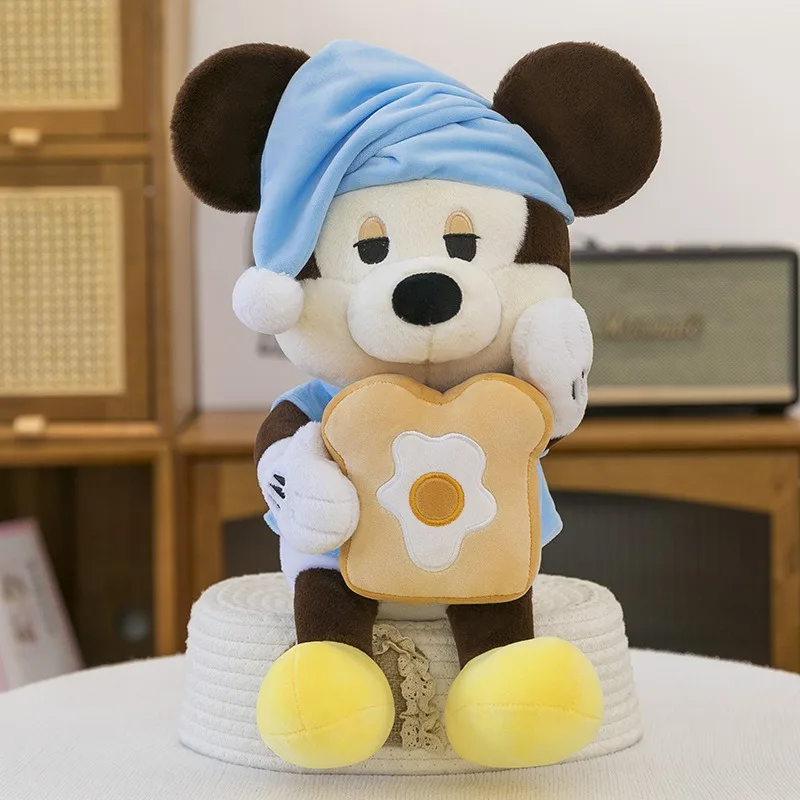 디즈니 카와이 미키 미니 플러시 토이 스위트하트 도넛 인형 어린이 생일 선물 귀여운 동물 인형