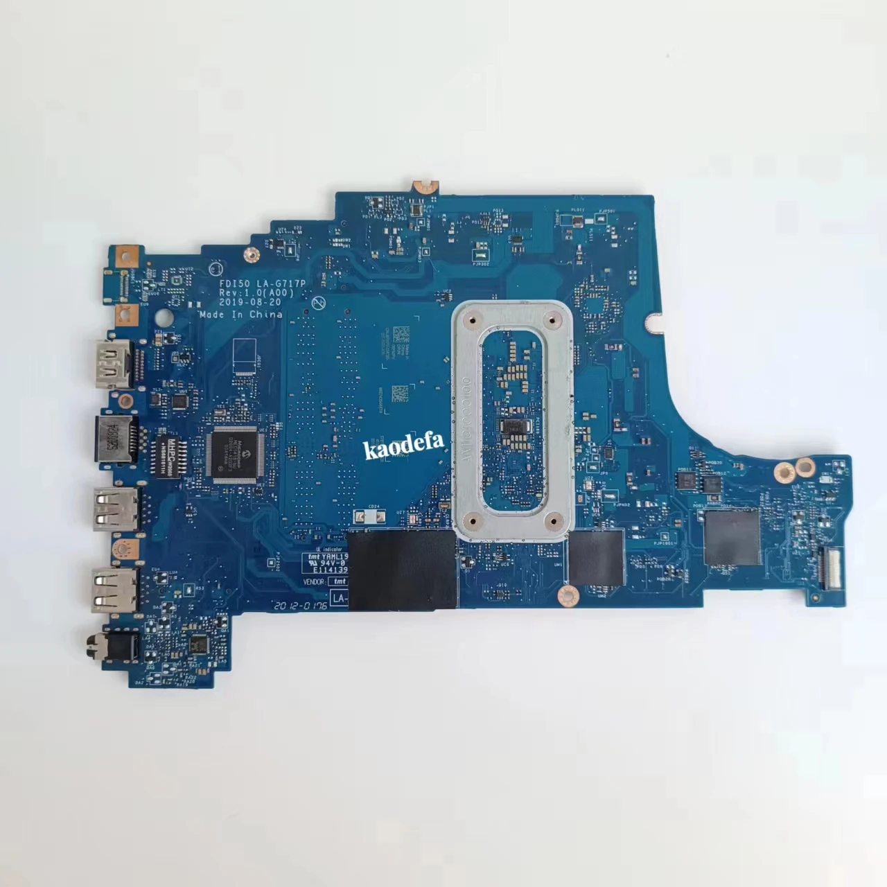 LA-G717P Mainboard For Dell Inspiron 3490 3590 3790 5494  Laptop Motherboard CPU:i3-10110U i5-10210U i7-10510U DDR4 100% Test OK